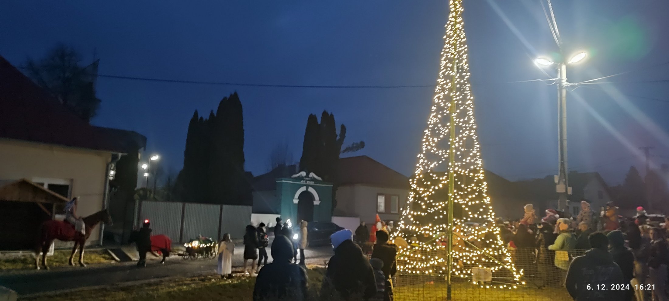 Mikuláš a vianočný stromček 2024