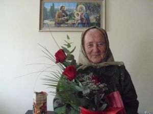 Gratulujeme p.Korfantovej Márií ku krásnemu veku 94 rokov a prajeme jej  všetko najlepšie k jej úctyhodnému veku, ako najstaršej občianke našej obce