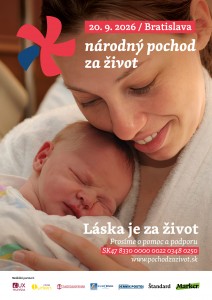 Národný pochod za život 2026 - Plagát
