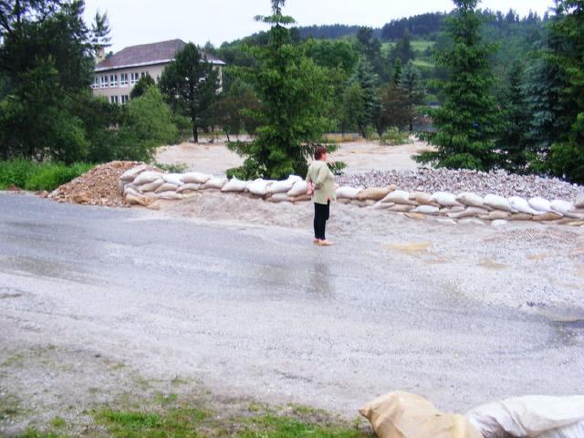 Záplavy v obci 2010