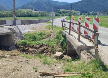 Začiatok rekonštrukcie mosta Peklisko